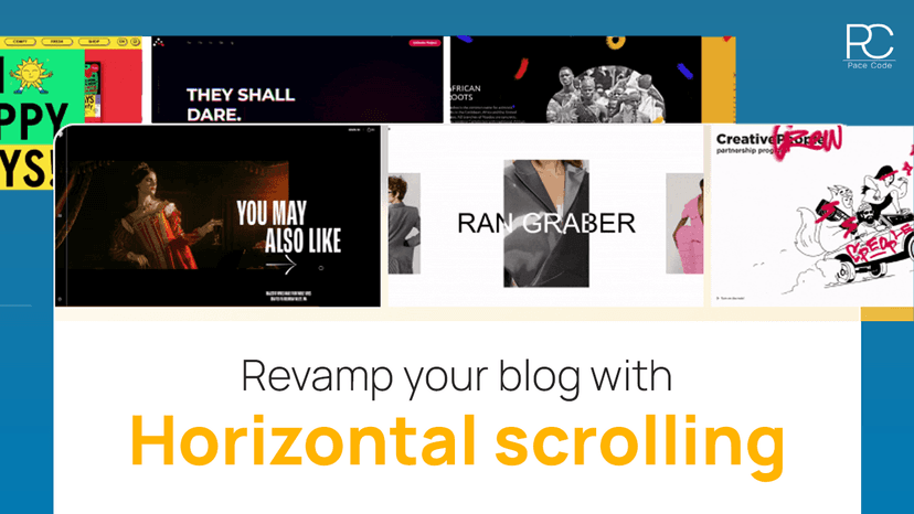 Horizontal Scrolling: A Double-Edged Sword for Blog Design 